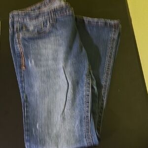 Aeropostale Blue Denim Jeans Bootcut Size 13/14